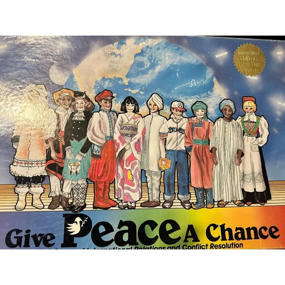 Give Peace A Chance‎ Game International Children's Prize 1987 Vintage - Picture 1 of 10